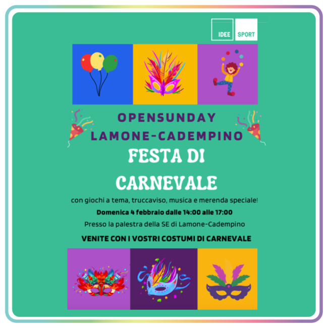 AS OpenSunday Lamone-Cadempino Carnevale QUADROTTO